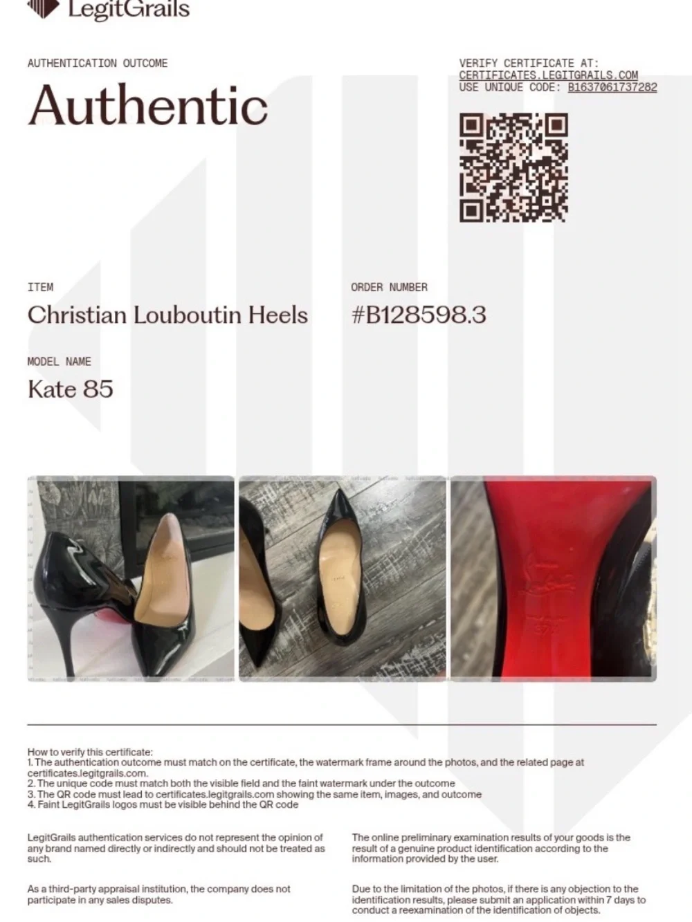 Christian Louboutin 85 mm Pumps - Patent calf leather - Black - Women 37 1/2